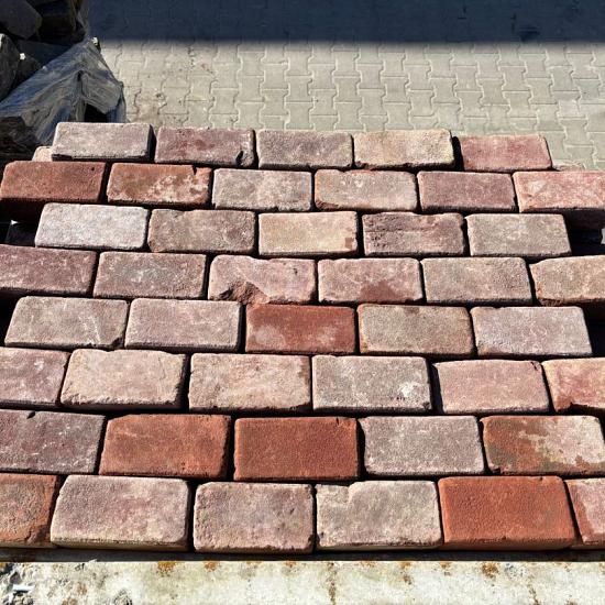 PP08, Gebakken Klinkers, Keiformaat, Rood-Bruin
