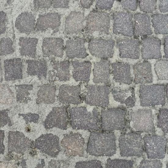 V54, Natuursteenkeien, graniet, Roze-Rood