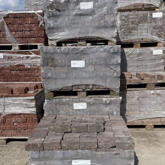 SBP01, Gebakken Klinkers, Waalformaat, Rood Paars