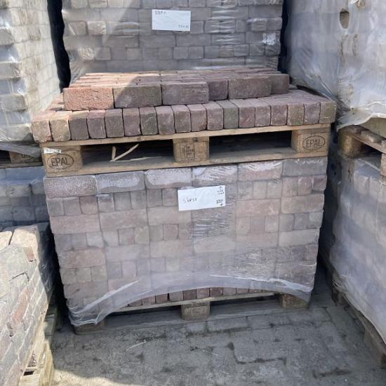 SBP25, Oude Gebakken Klinkers, Dikformaat, Rood-Bruin