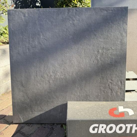 Keramische Tegel, Groothuis, Dark Grey, 60x60x3cm