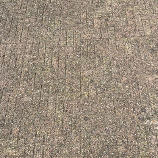 gebruikte betonklinkers dikformaat genuanceerd 8cm (Wvi)