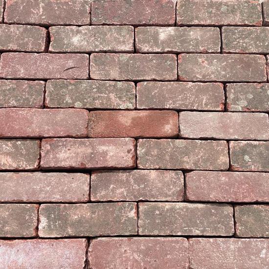 V50, Oude gebakken klinkers, Dikformaat, Rood