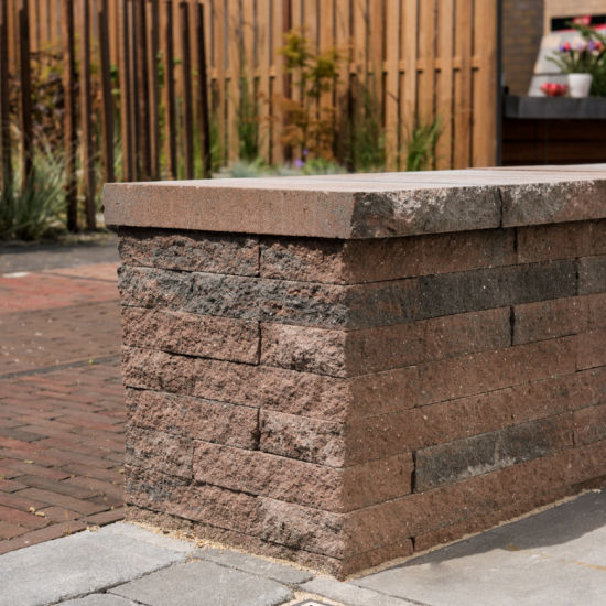 Wallblock Split 12x15x60 Brons