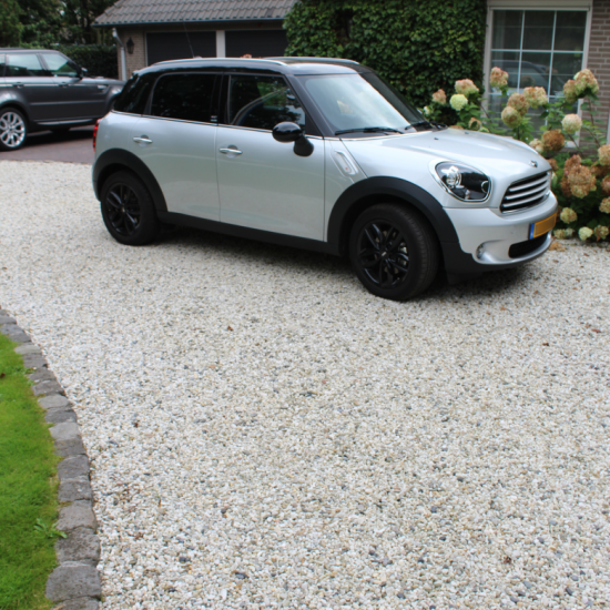 ECCOgravel Grindrooster met onkruiddoek Zwart 160x120x3