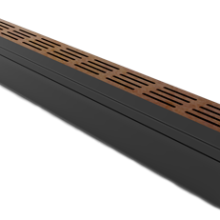 Star Drain 65/100 Lijngoot - Roestbruin (Cortenstalen) 100cm