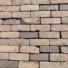 Voorin V03, Oude Gebakken Klinkers, Dikformaat, Rood-Bruin