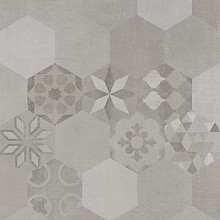 Boston Decor, Lichtgrijs, 70 x 70 x 3,2cm