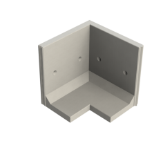 Keerwand CBH 100 - 100/100X60X100 - BETONGRIJS