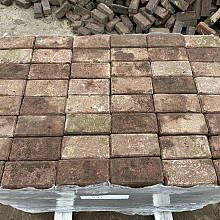 SBP31, Gebakken Klinkers, Platkeiformaat, Rood-Bruin