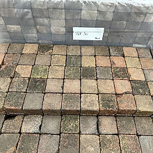 SBP30, Gebruikte Betonklinkers, Cobblestone 10x10x6cm, Bont