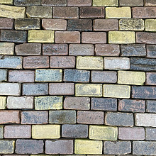 Partij Oude Gebakken Klinkers, Keiformaat, Genuanceerd, ob.