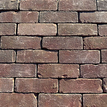 Ca. 8m² Gebakken Klinkers, Dikformaat, Rood, P043