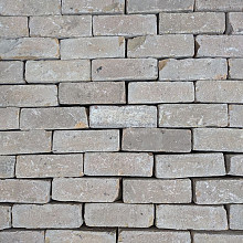 V111, Oude Gebakken Klinkers, Dikformaat, Geel-Brons, ob