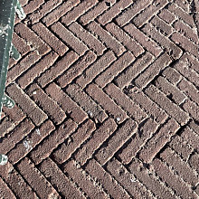 SBP33, Oude Gebakken Klinkers, Ijselformaat, Rood-Bruin