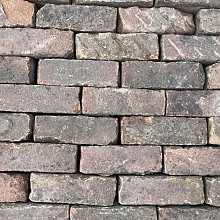 V06, Oude Gebakken Klinkers, Dikformaat, Rood-Bruin