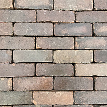V14, Oude Gebakken Klinkers, Dikformaat, Rood-Bruin