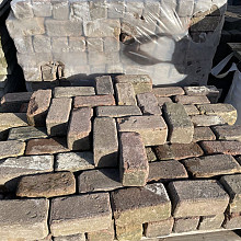 SBP40, Oude Gebakken Klinkers, Keiformaat, Genuanceerd