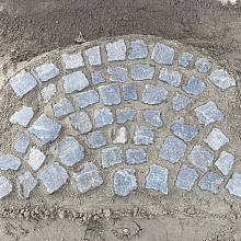 V10, Natuursteenkeien, Basalt, 7/7 - 11/11