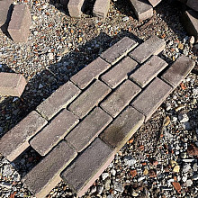 WBL, Gebakken Klinkers, Platkeiformaat, Rood-Oranje