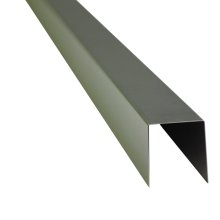 Randbescherming RVS Geborsteld 200x5x6 t.b.v. opsluitband