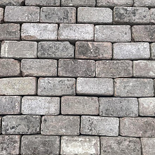 Oude Gebakken Klinkers, Keiformaat, Rood-Bruin