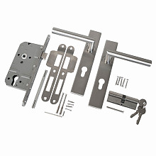 Poortbeslag RVS Luxe, ,