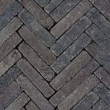 Retrostones Plus, Paars/Bruin, 5 x 20 x 6,4cm