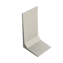 Keerwand CBX 400 - 200X210X400 - BETONGRIJS