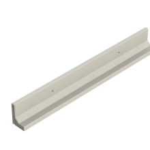 Keerwand CBXX 50 - 400X35X50 - BETONGRIJS