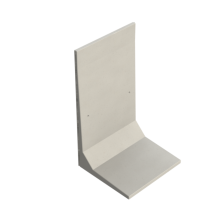 Keerwand CBX 350 - 200X185X350 - BETONGRIJS