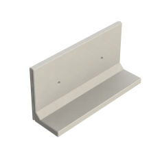 Keerwand CBX 100 - 200X60X100 - BETONGRIJS