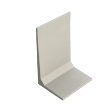 Keerwand CBX 300 - 200X160X300 - BETONGRIJS