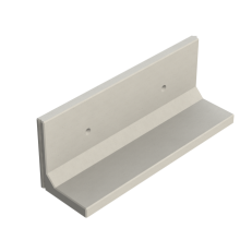 Keerwand CBX 75 - 200X60X75 - BETONGRIJS