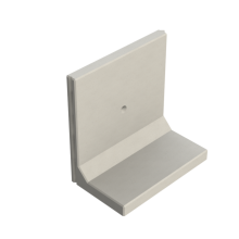 Keerwand CB 100 - 100X60X100 - BETONGRIJS