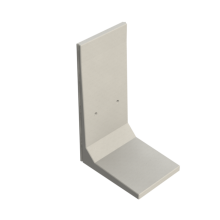 Keerwand CB 225 - 100X135X225 - BETONGRIJS