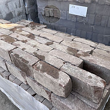 SBP19, Oude Gebakken Klinkers, Dikformaat, Rood, Gesorteerd