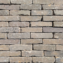 V41, Oude Gebakken Klinkers, Waalformaat, Geel-Brons