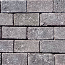 P012 Oude gebakken klinkers, Keiformaat op pallet