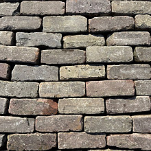 P039, Oude Gebakken Klinkers, Dikformaat, Genuanceerd