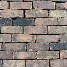 V55, Oude Gebakken Klinkers, Dikformaat, Genuanceerd