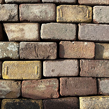 V47, Oude Gebakken Klinkers, Keiformaat, Genuanceerd ob