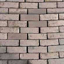 P029, Oude Gebakken Klinkers, Dikformaat, Mangaan