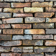 P079, Oude Gebakken Klinkers, Waalformaat, Genuanceerd, ob