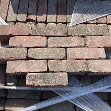 SBP23, Oude Gebakken Klinkers, Dikformaat, Rood-Bruin