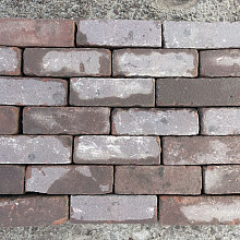 V38, Oude gebakken klinkers, Dikformaat Rood-bruin